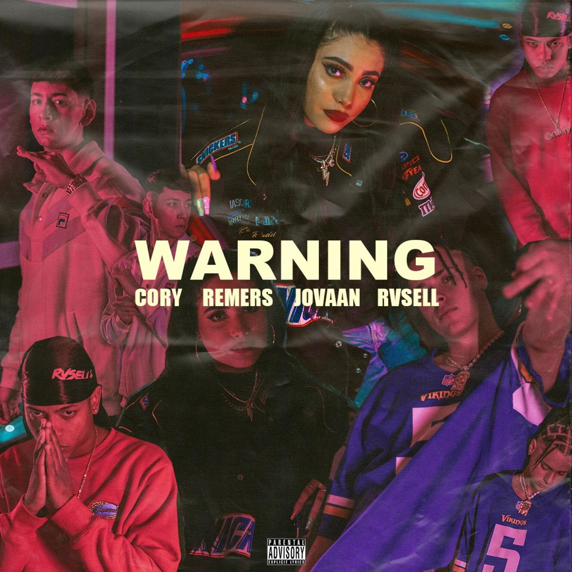 Album cover of Warning (feat. Rvsell, Jovaan & Remers)