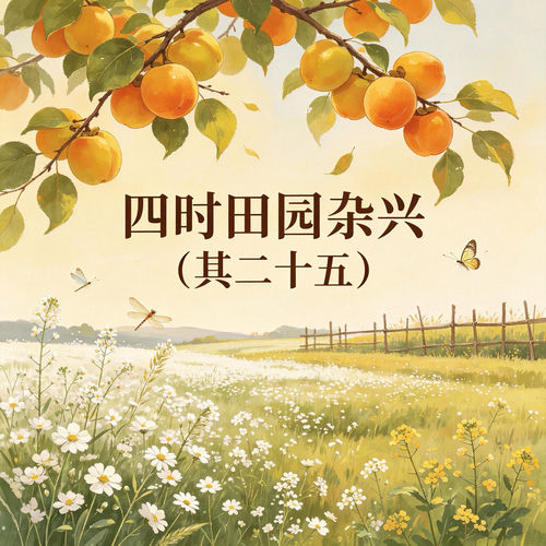 四时田园杂兴（其二十五）
