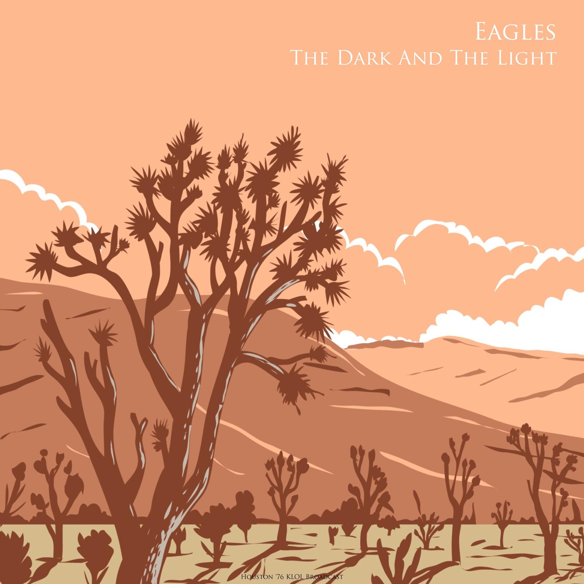 Album cover of The Dark And The Light (Live 1976)