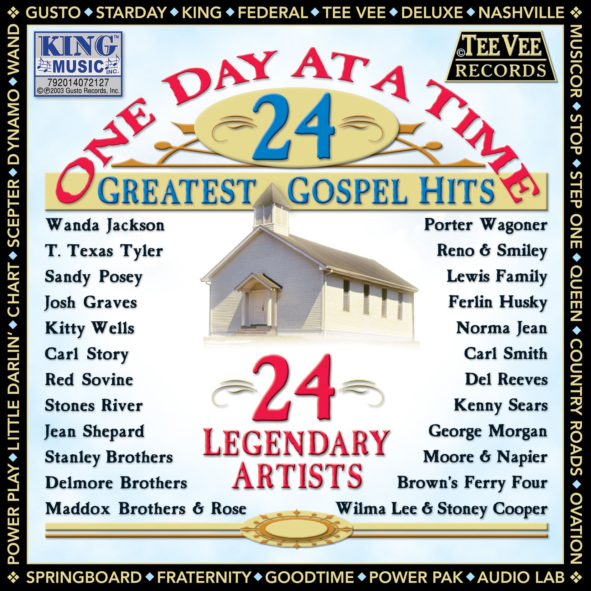 Album cover of One Day At A Time - 24 Greatest Gospel Hits