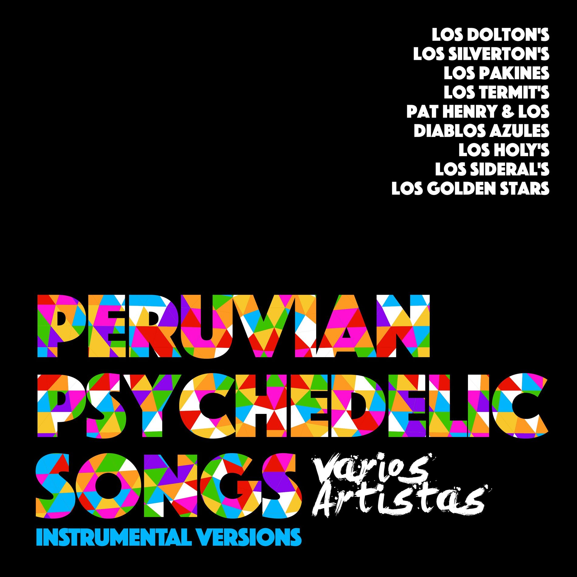 Album cover of Peruvian Psychedelic Songs (Instrumental Versions)