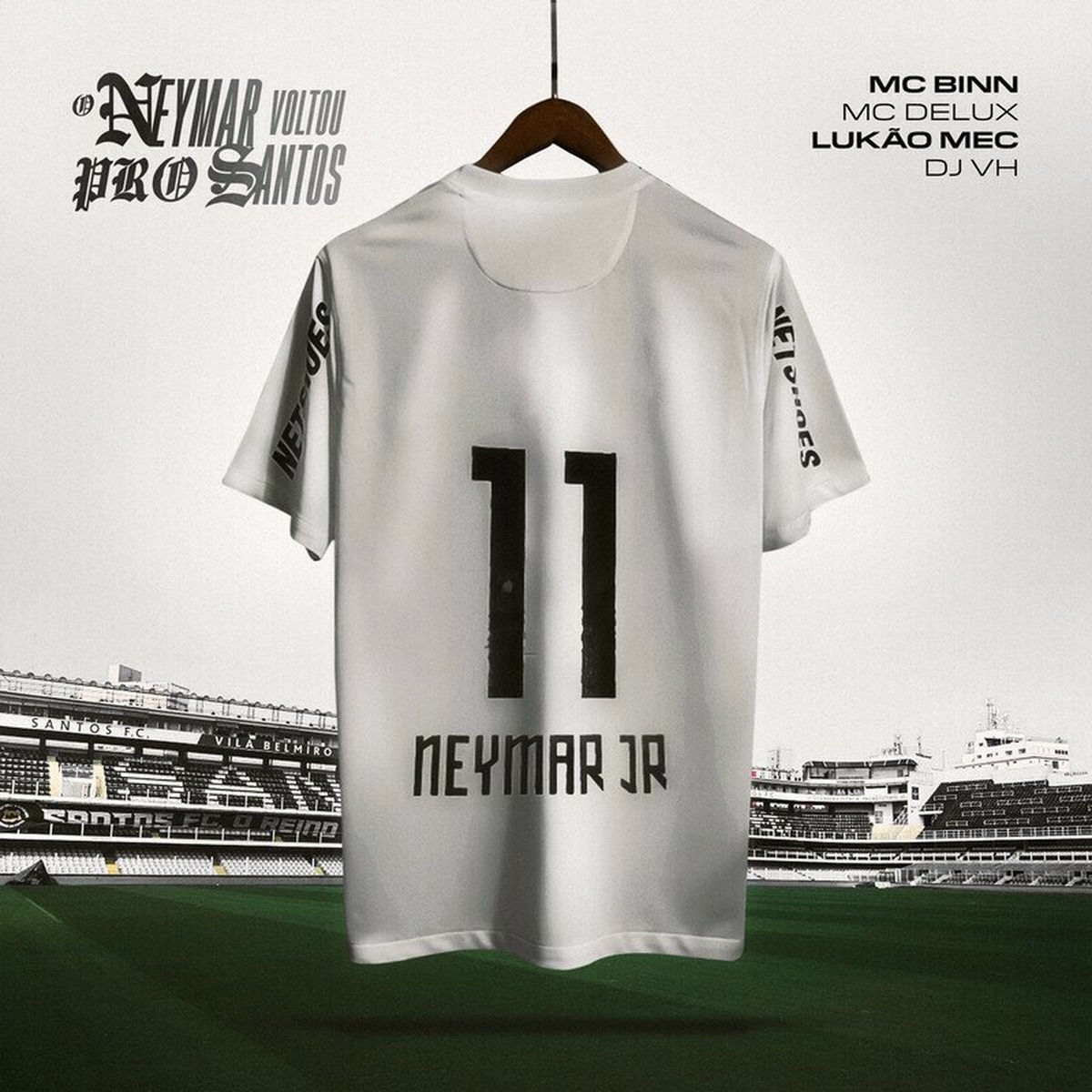 Album cover of O Neymar Voltou Pro Santos