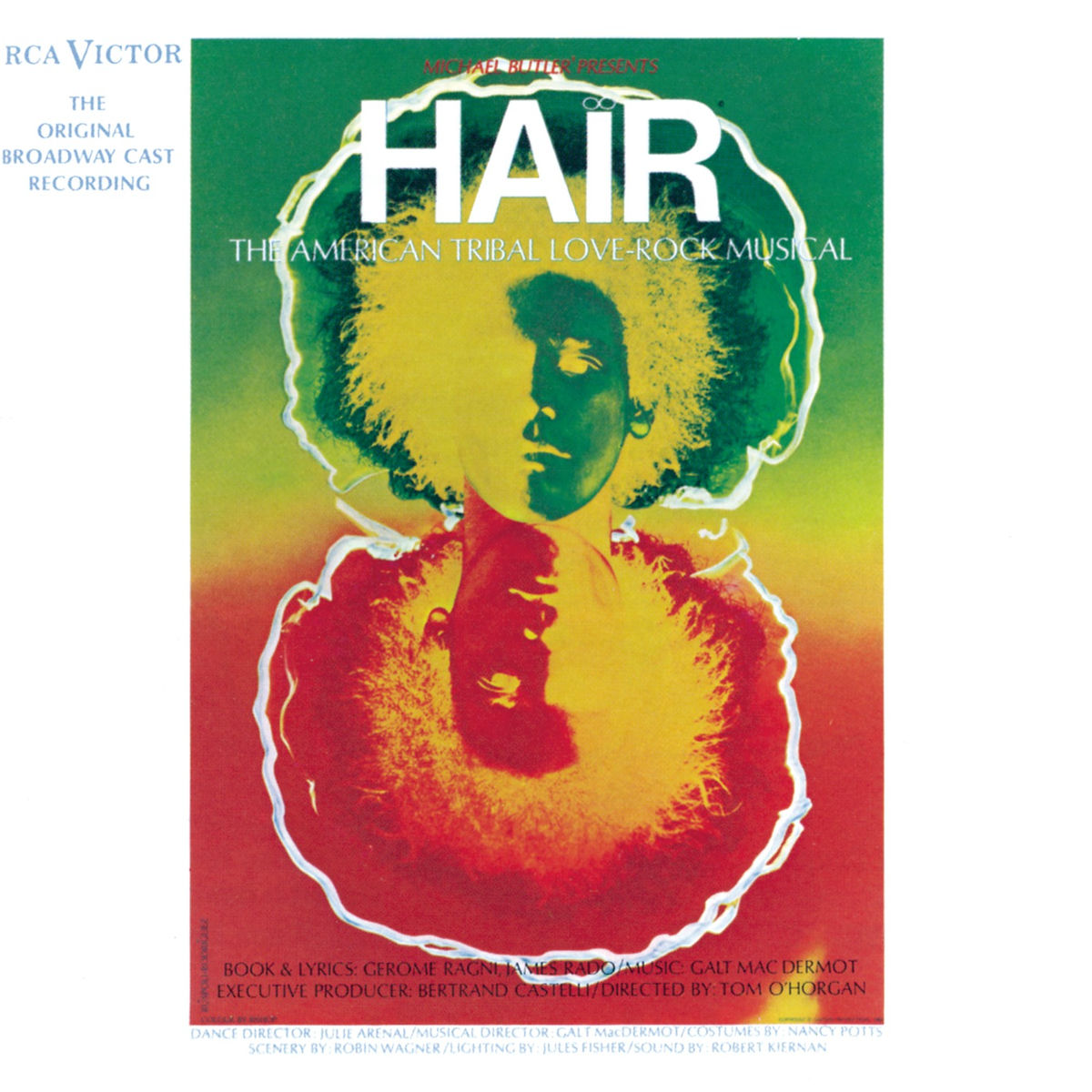 Album cover of Hair (Original Broadway Cast Recording)