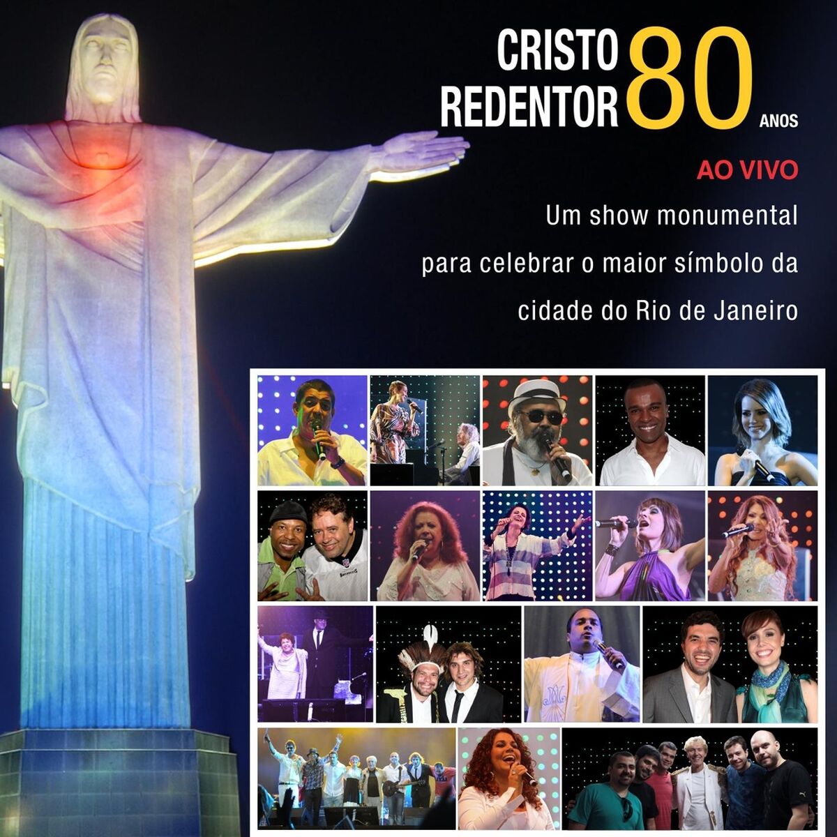 Album cover of Show da Paz - Cristo Redentor 80 Anos