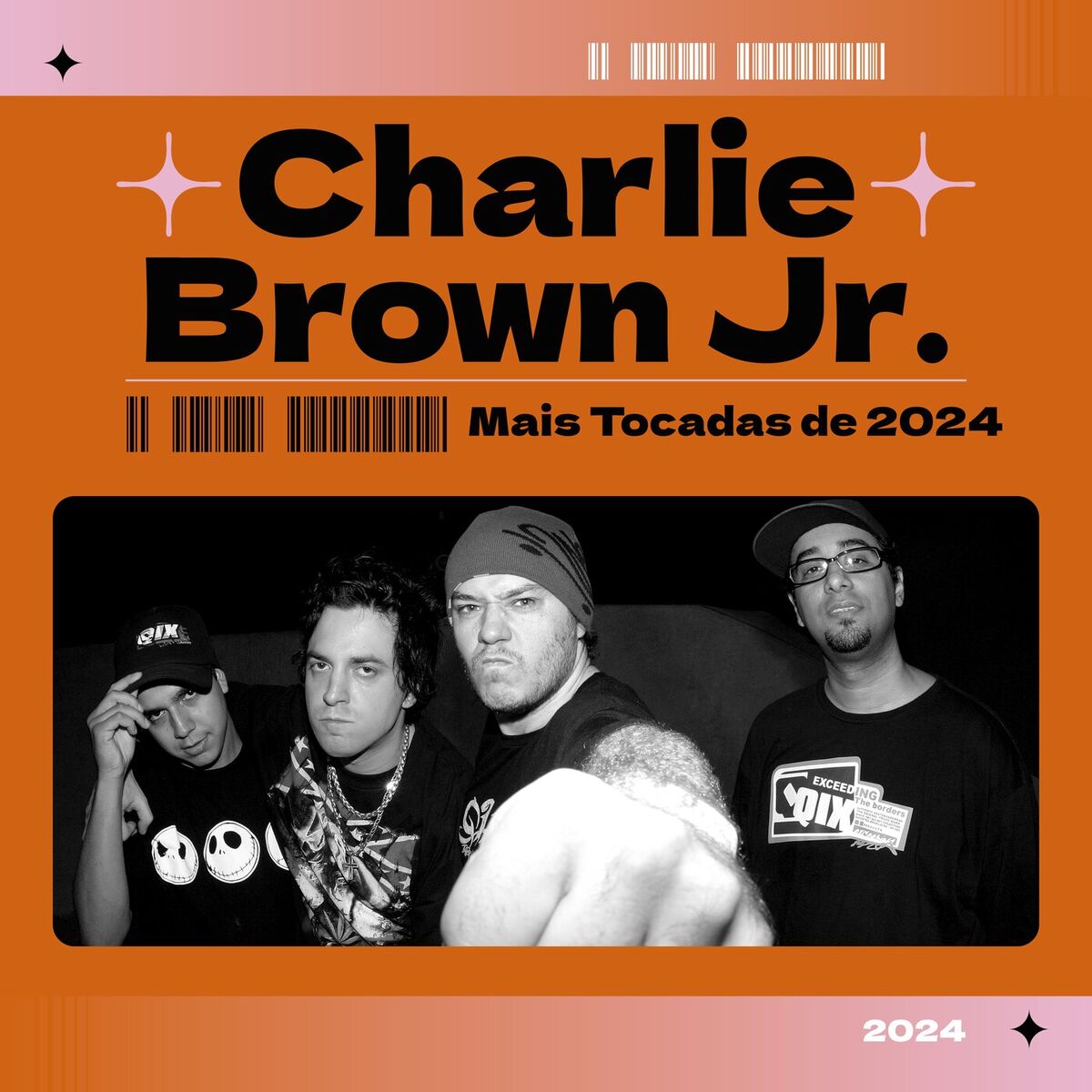 Album cover of Mais Tocadas de 2024 - Charlie Brown Jr