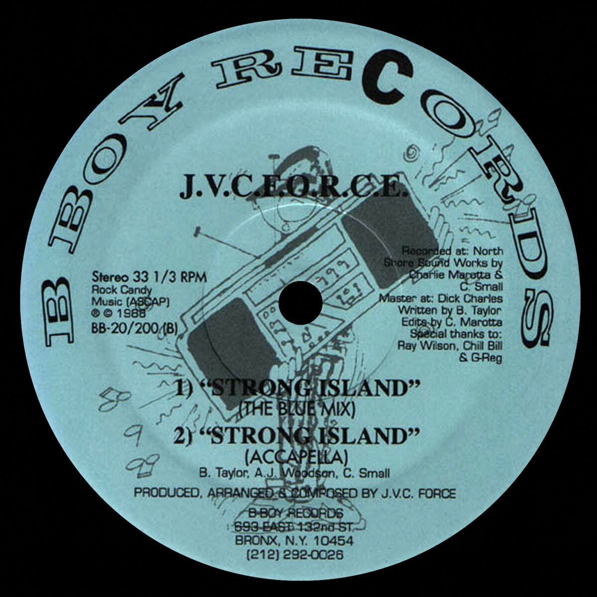 Album cover of Take It Away / Strong Island (The Blue Mix)