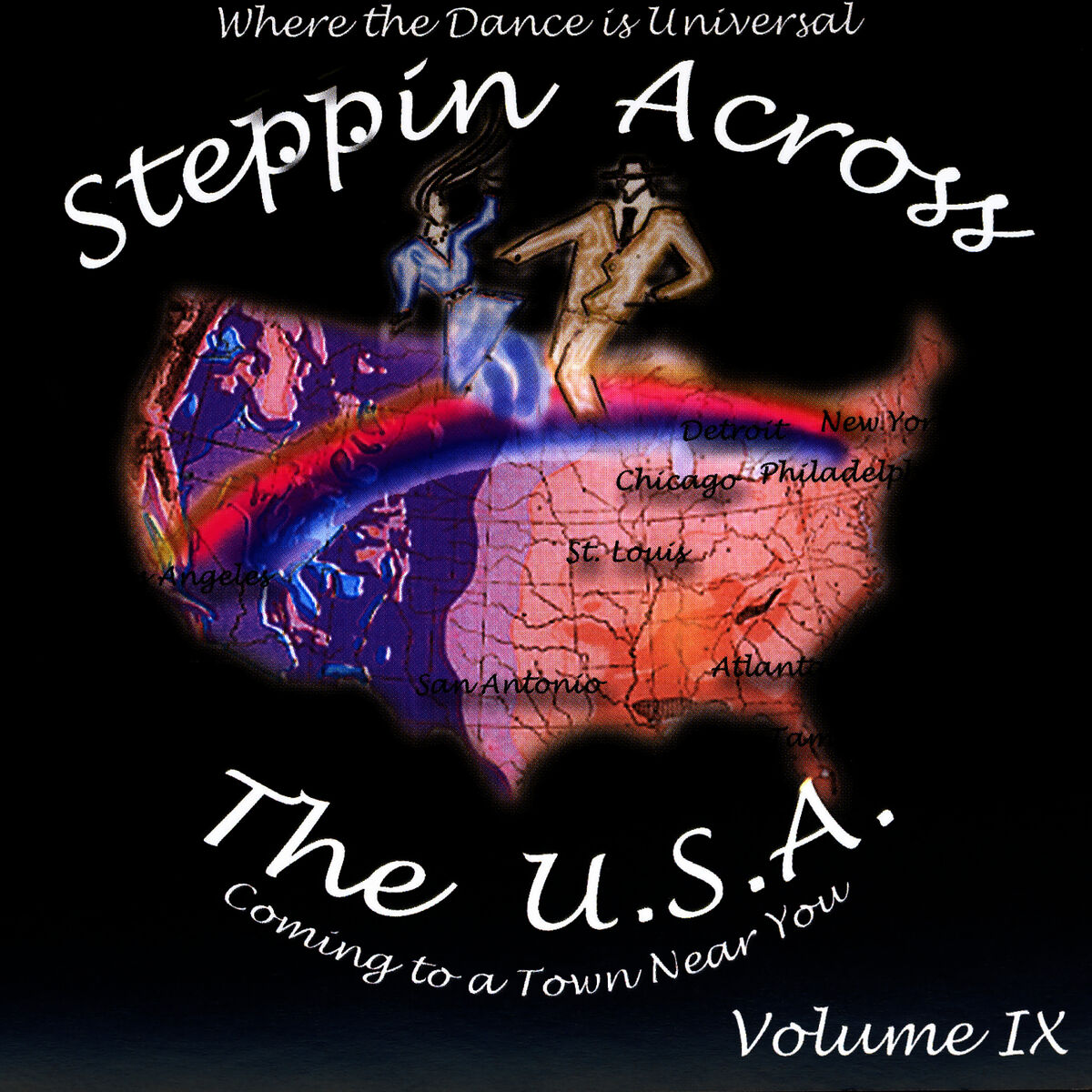 Album cover of Steppin Across The USA Volume 9