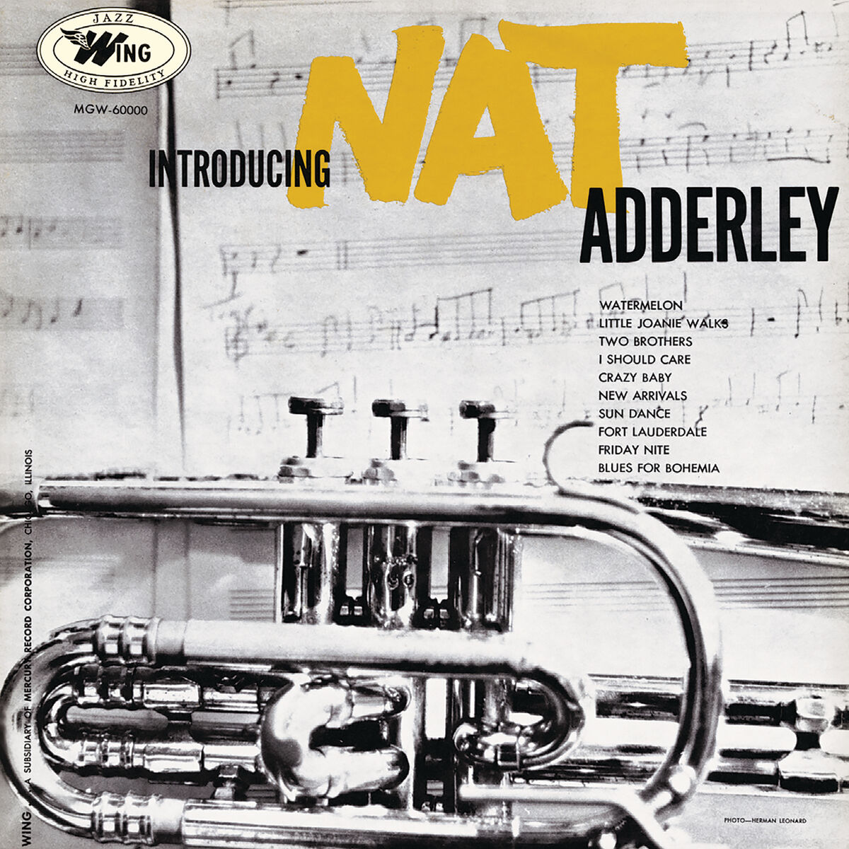 Album cover of Introducing Nat Adderley