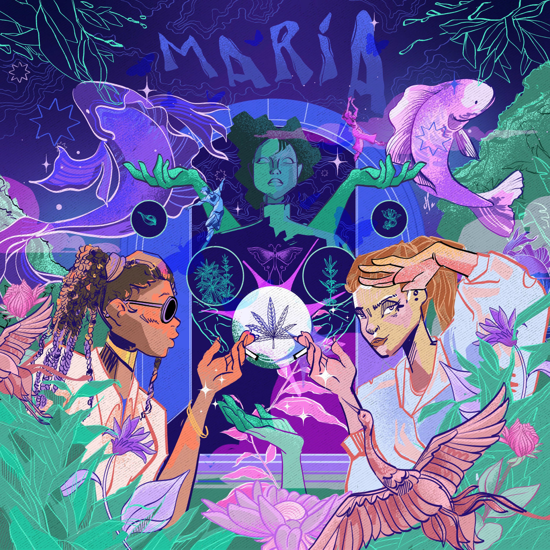 Album cover of María