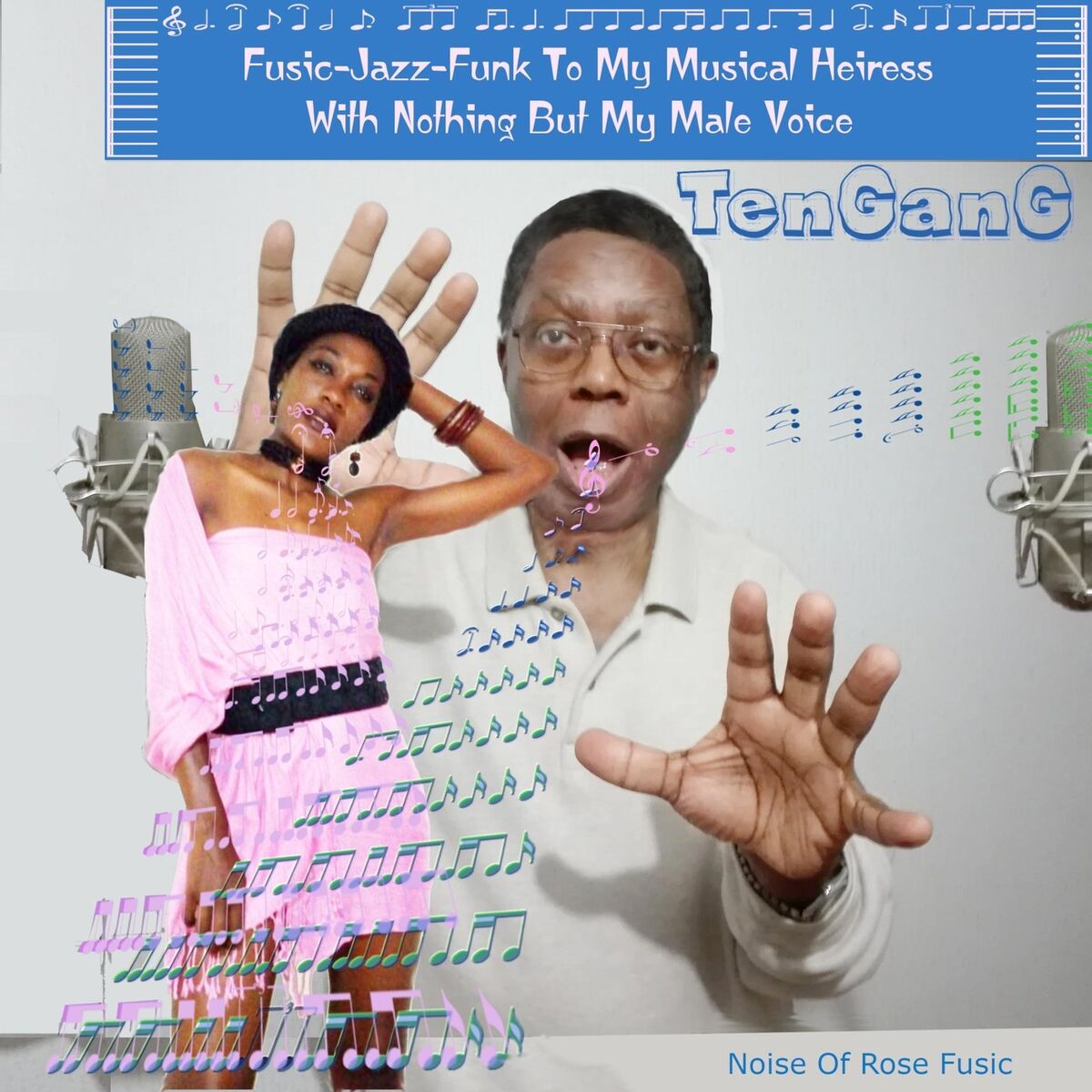 Album cover of Fusic-Jazz-Funk to My Musical Heiress with Nothing but My Male Voice