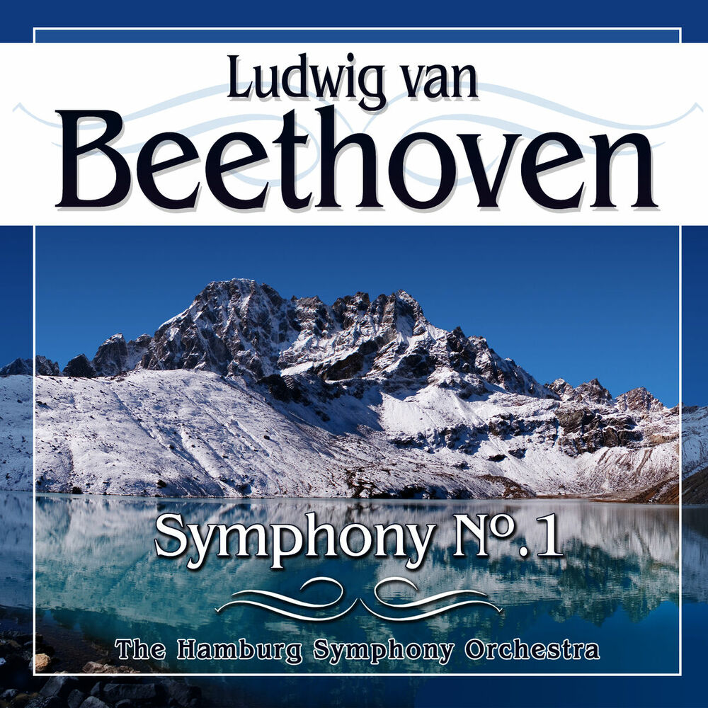 Picture of Beethoven. Symphony No.1