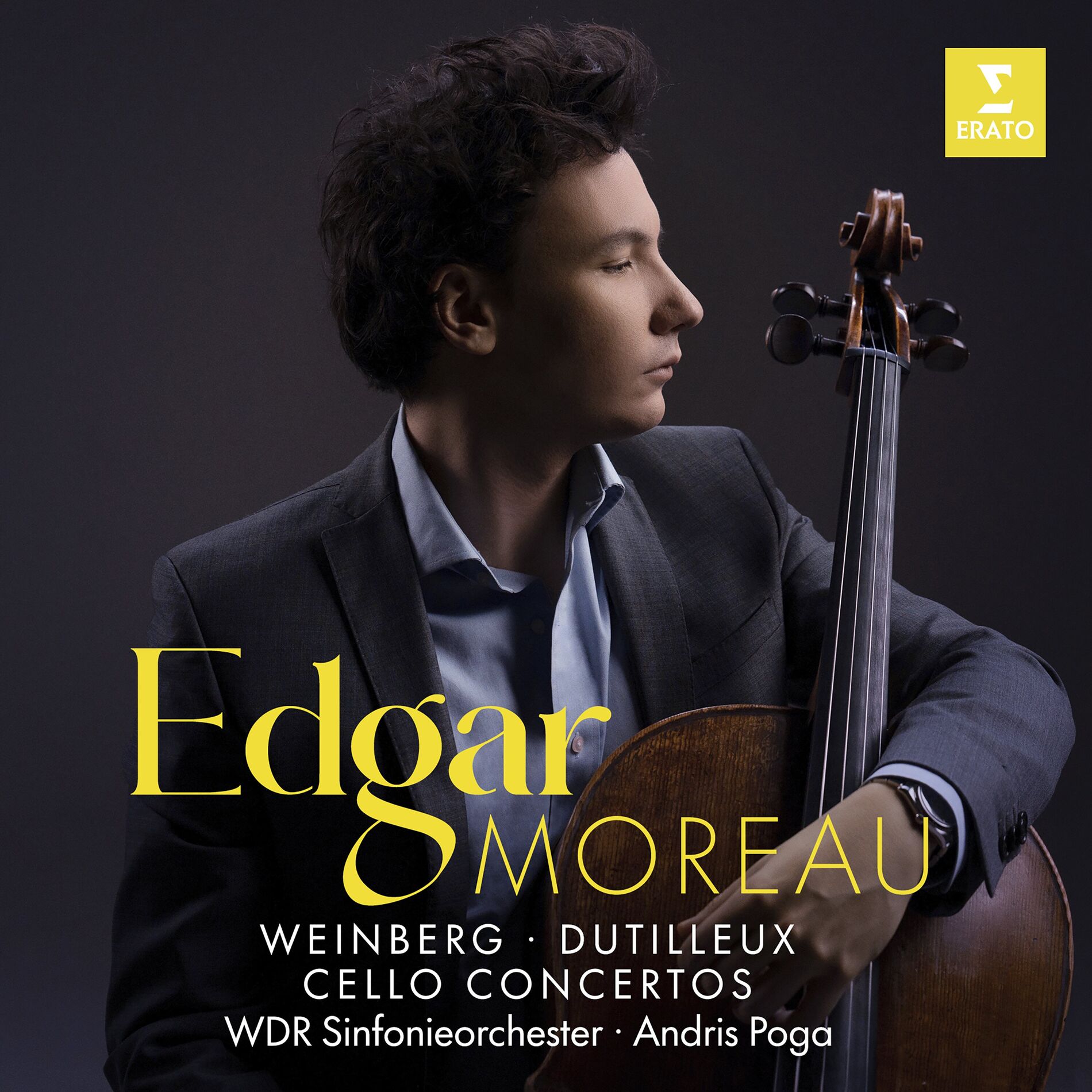 Album cover of Weinberg: Cello Concerto in C Minor, Op. 43: I. Adagio