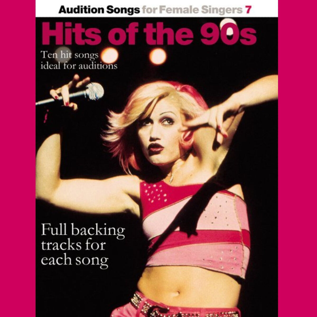 Album cover of Audition Songs for Female Singers 7: Hits of the 90s
