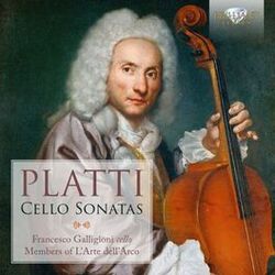 Cover of Platti: Cello Sonatas
