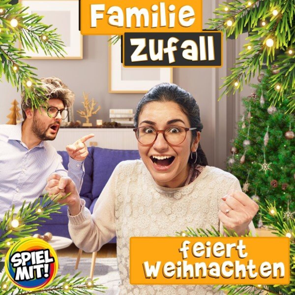 Album cover of Familie Zufall feiert Weihnachten