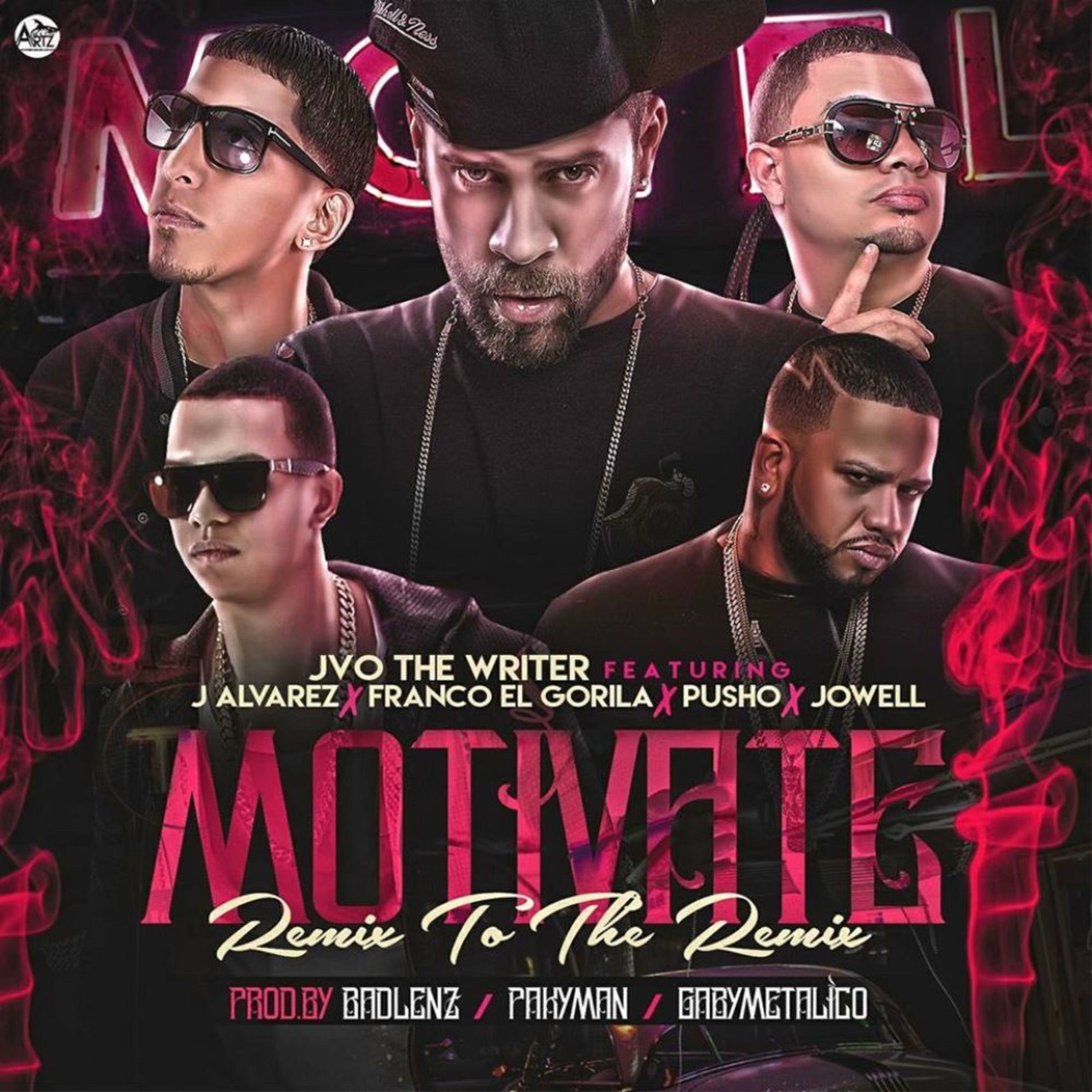 Album cover of Motivate (feat. J Alvarez, Pusho, Jowell & Franco el Gorila)