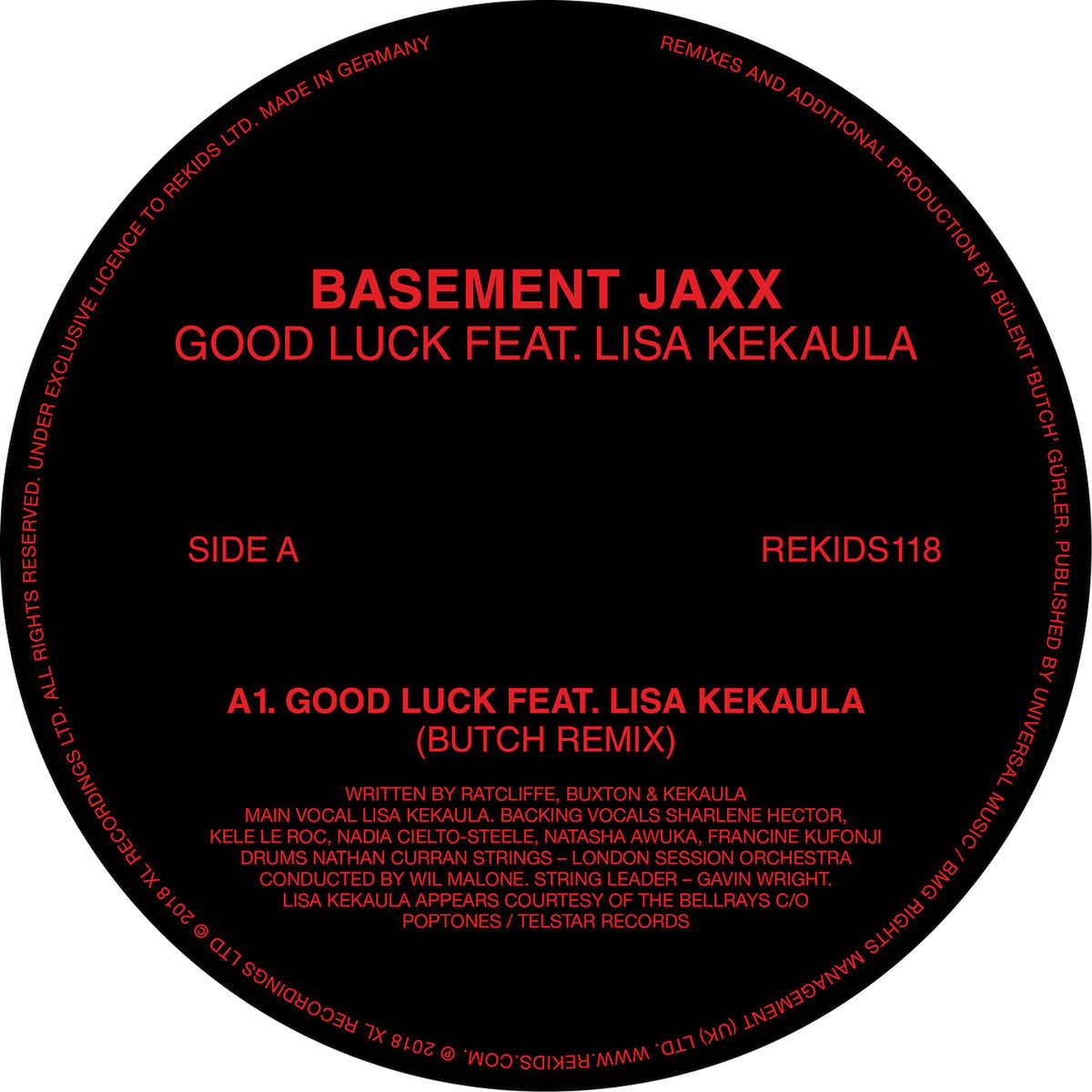 Album cover of Good Luck feat. Lisa Kekaula
