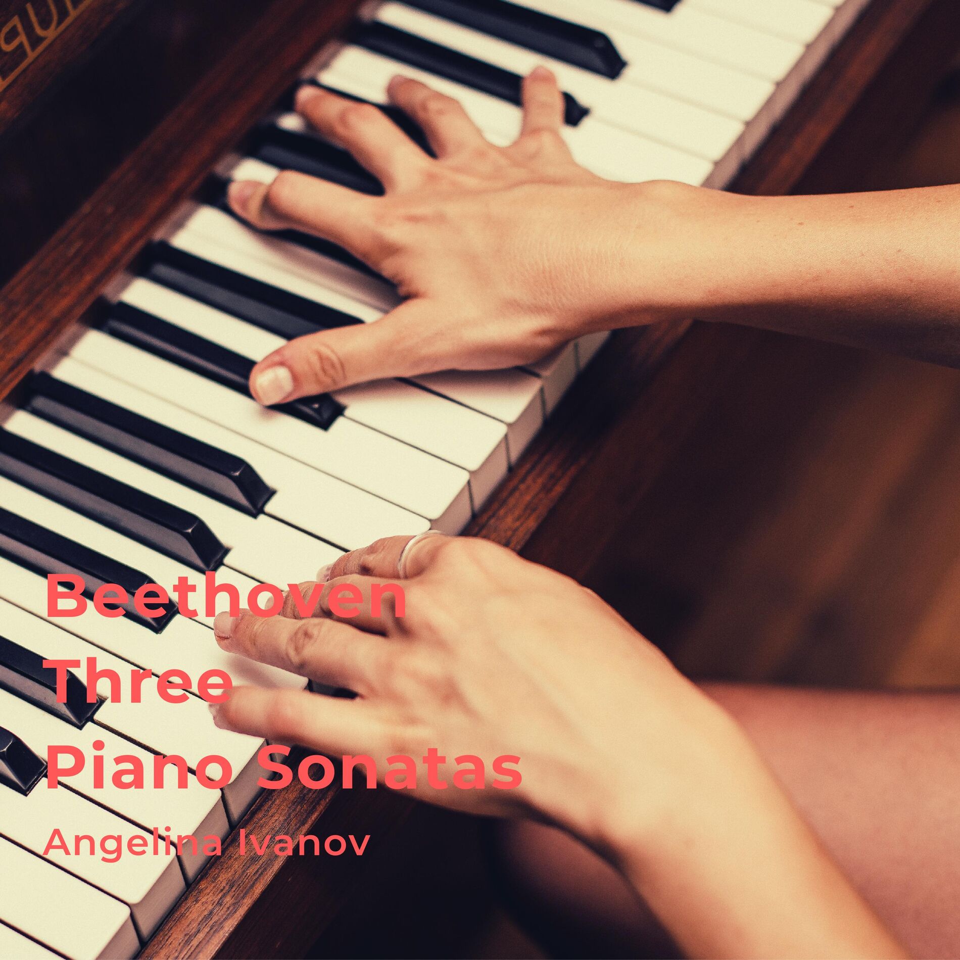 Album cover of Beethoven: Three Piano Sonatas