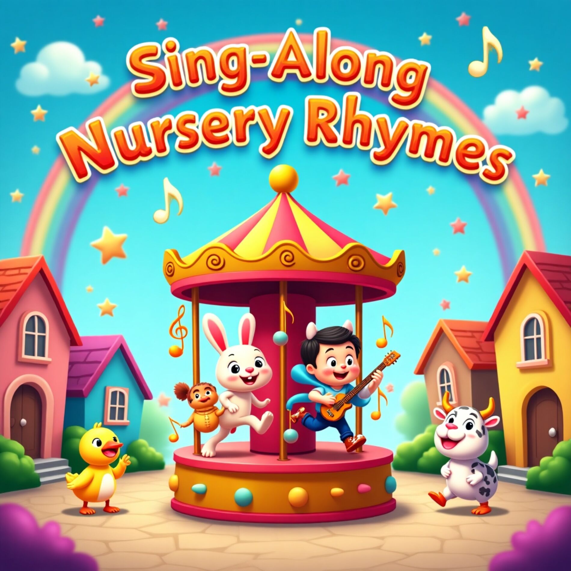 Album cover of Sing-Along Nursery Rhymes