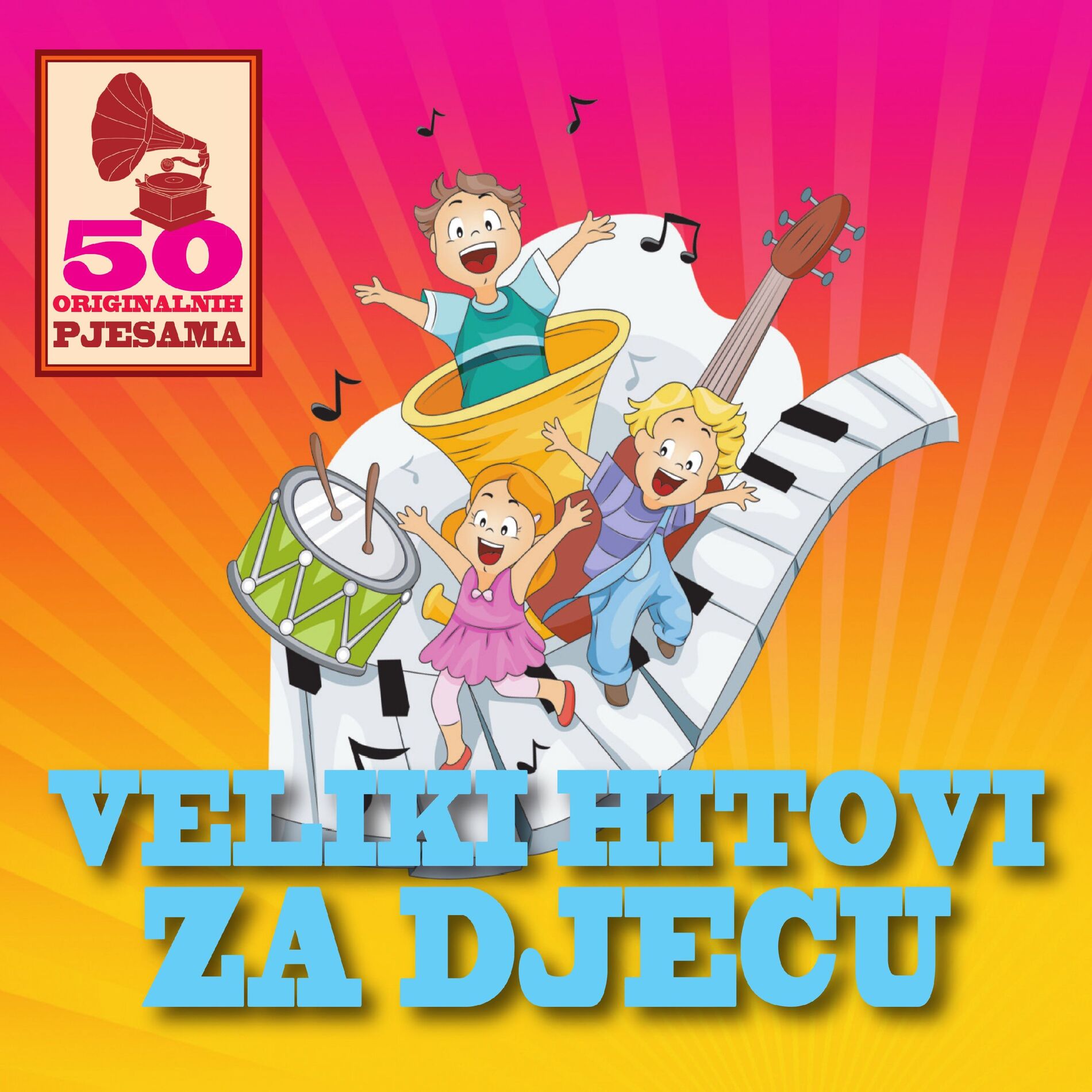 Album cover of 50 Originalnih Pjesama - Veliki Hitovi Za Djecu