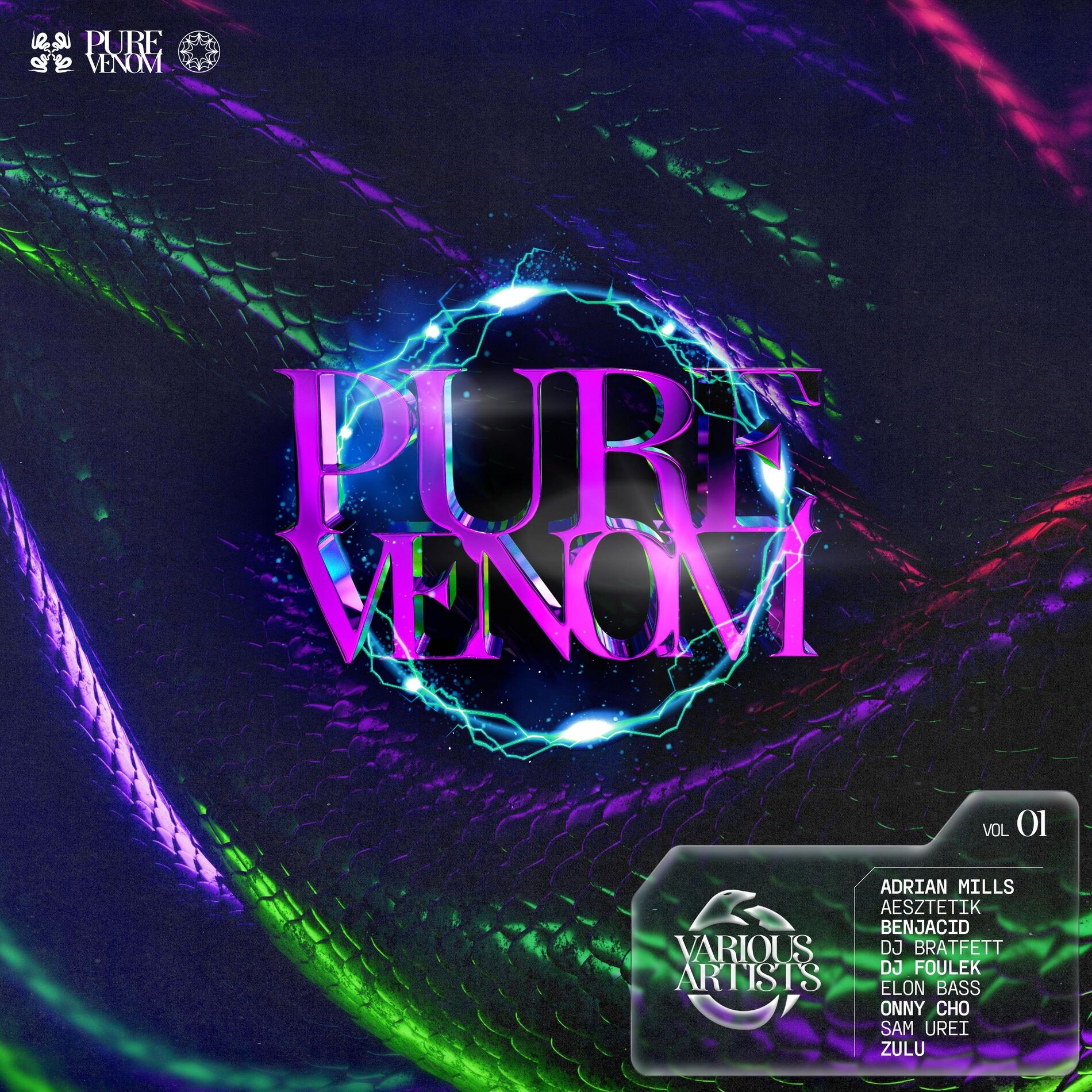 Album cover of Pure Venom Various Artist 01