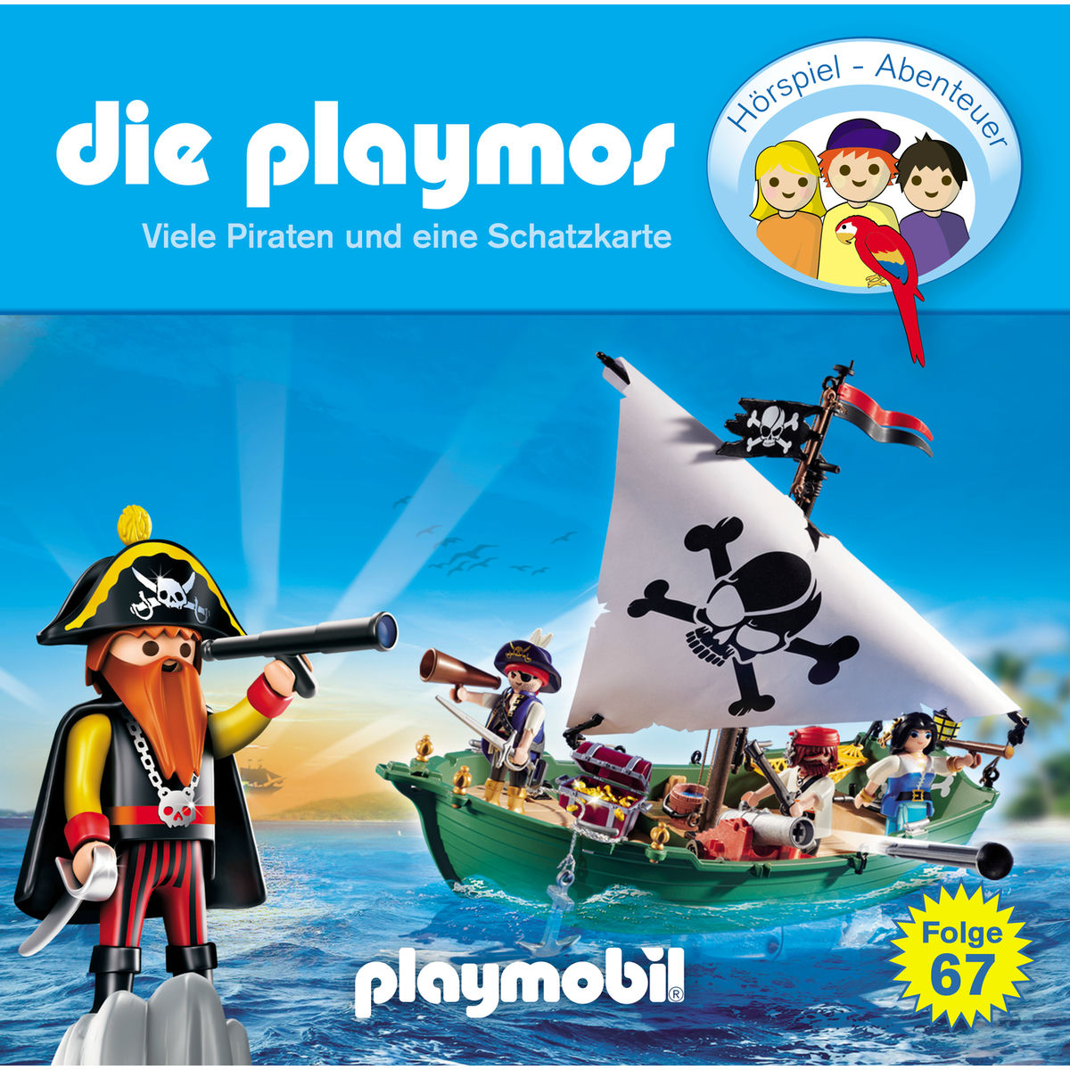 Album cover of Folge 67: Viele Piraten und eine Schatzkarte, Teil 1