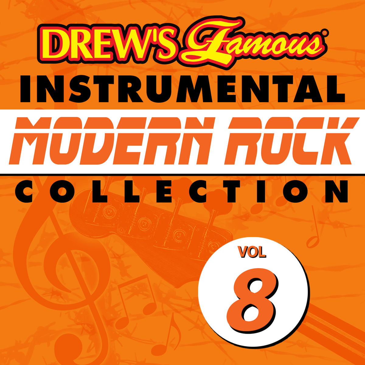 Album cover of Drew's Famous Instrumental Modern Rock Collection (Vol. 8)