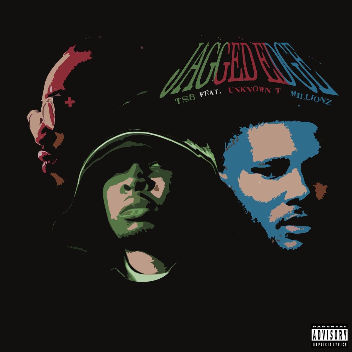 Album cover of Jagged Edge (feat. Unknown T & M1llionz)