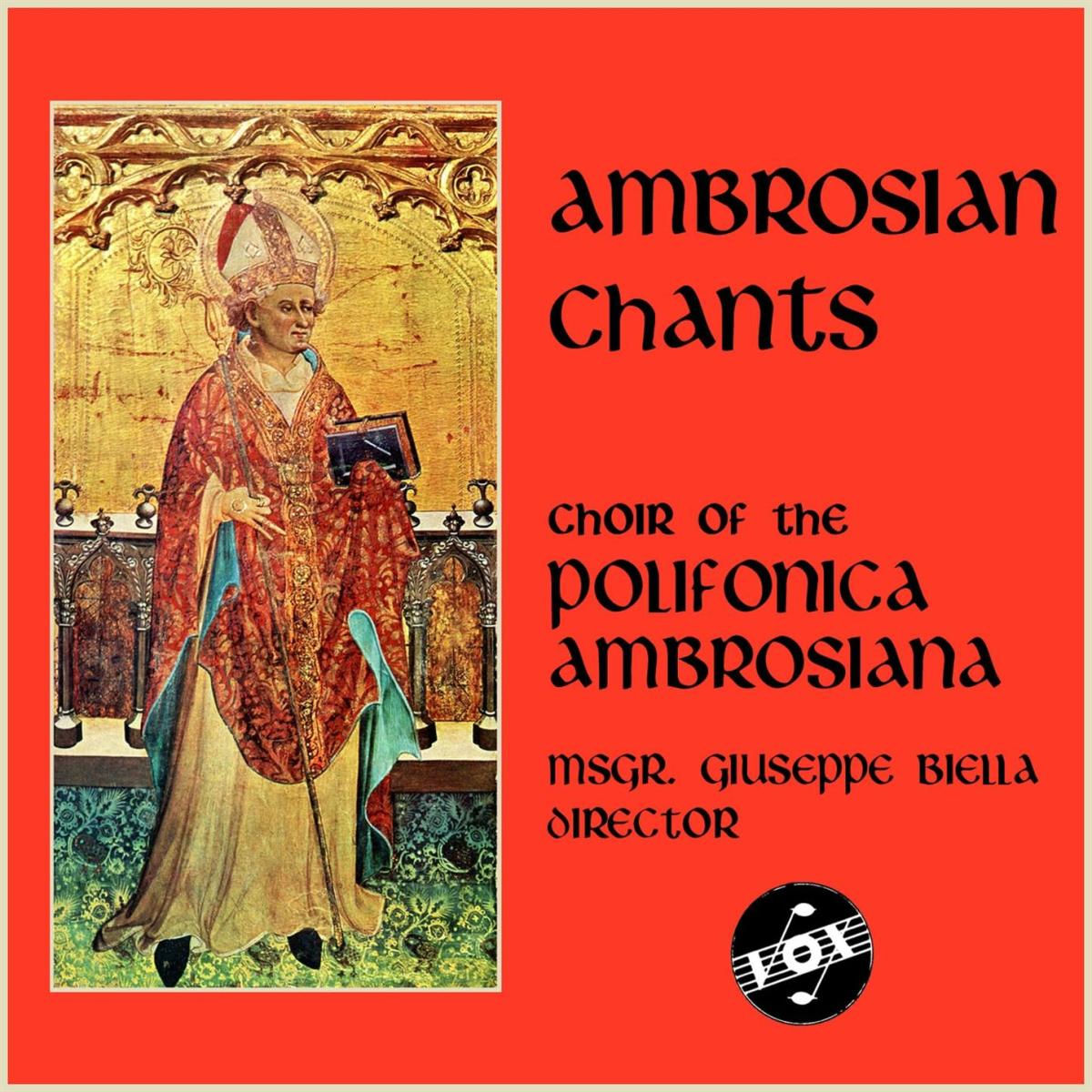 Album cover of Ambrosian Chant