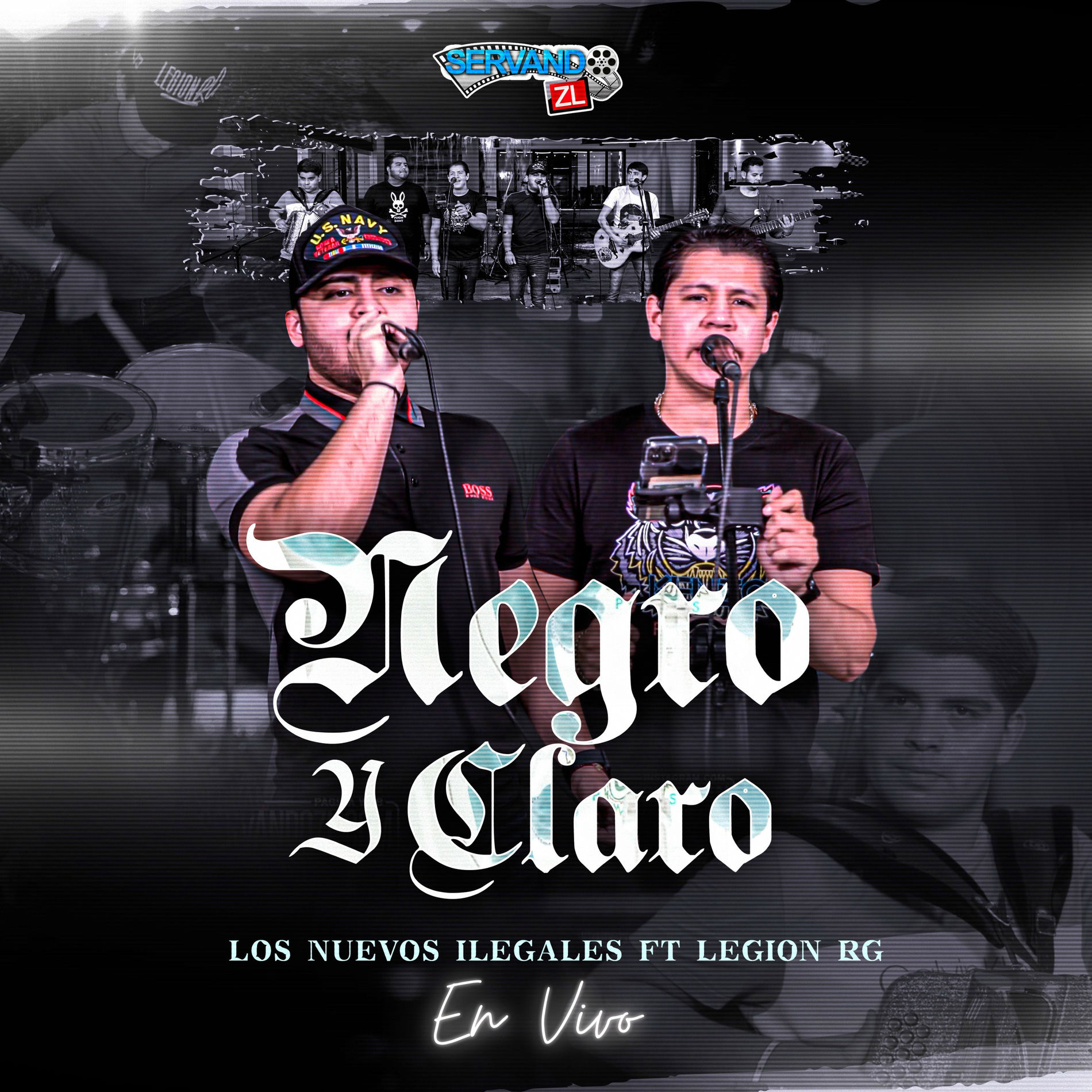 Album cover of Negro Y Claro (En Vivo)