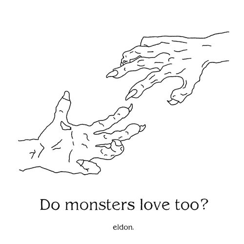 Eldon – Do monsters love too? (demo) – Single
