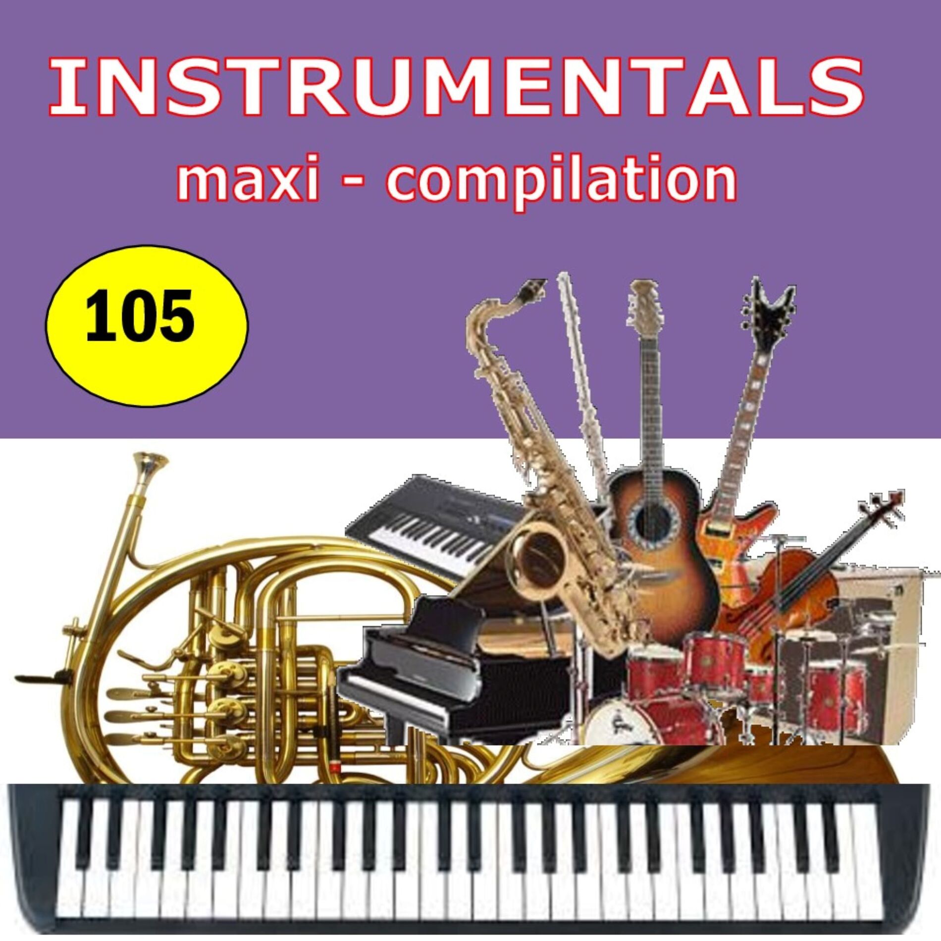 Album cover of Instrumentals Maxi-Compilation 105