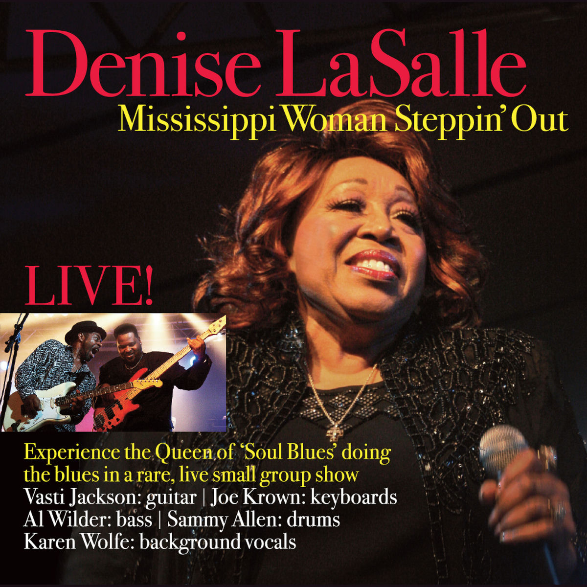 Album cover of Mississippi Woman Steppin' Out Live