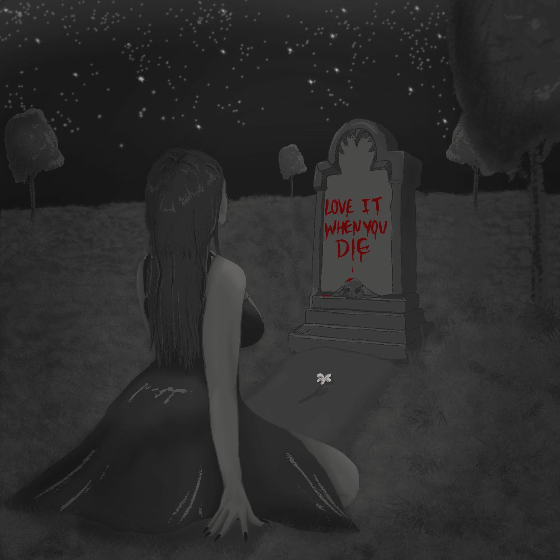 Album cover of love it when you die
