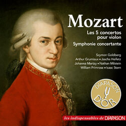 Cover of Mozart: Les 5 concertos pour violon & Symphonie concertante (Les indispensables de Diapason)