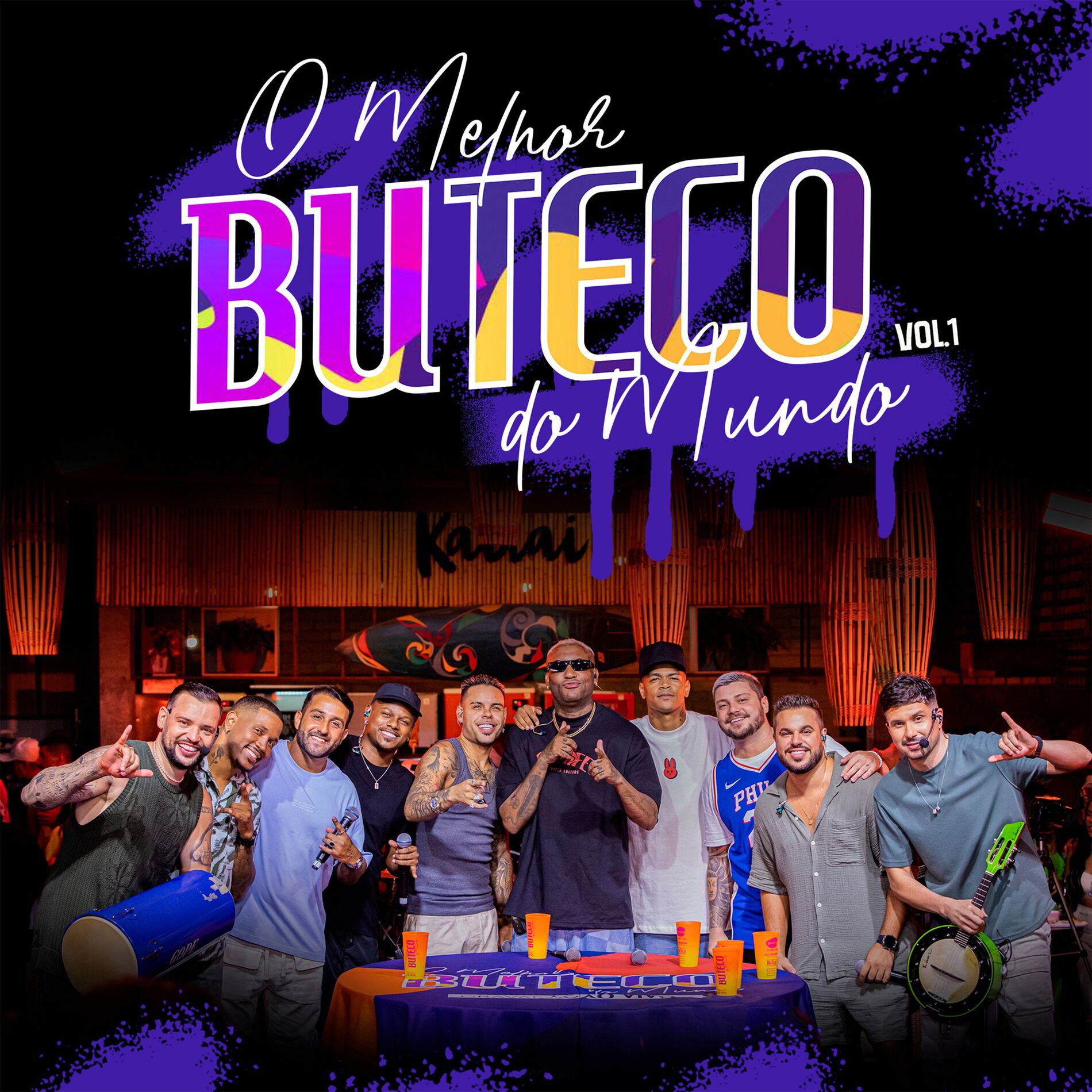 Album cover of O Melhor Buteco do Mundo, Vol. 1 (Ao Vivo)