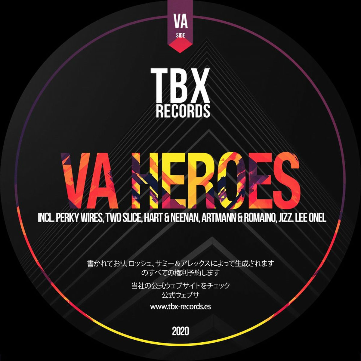 Album cover of VA Heroes 01