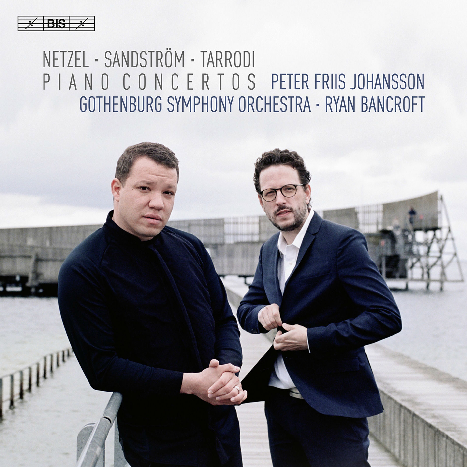 Album cover of Netzel, Sandström & Tarrodi: Piano Concertos