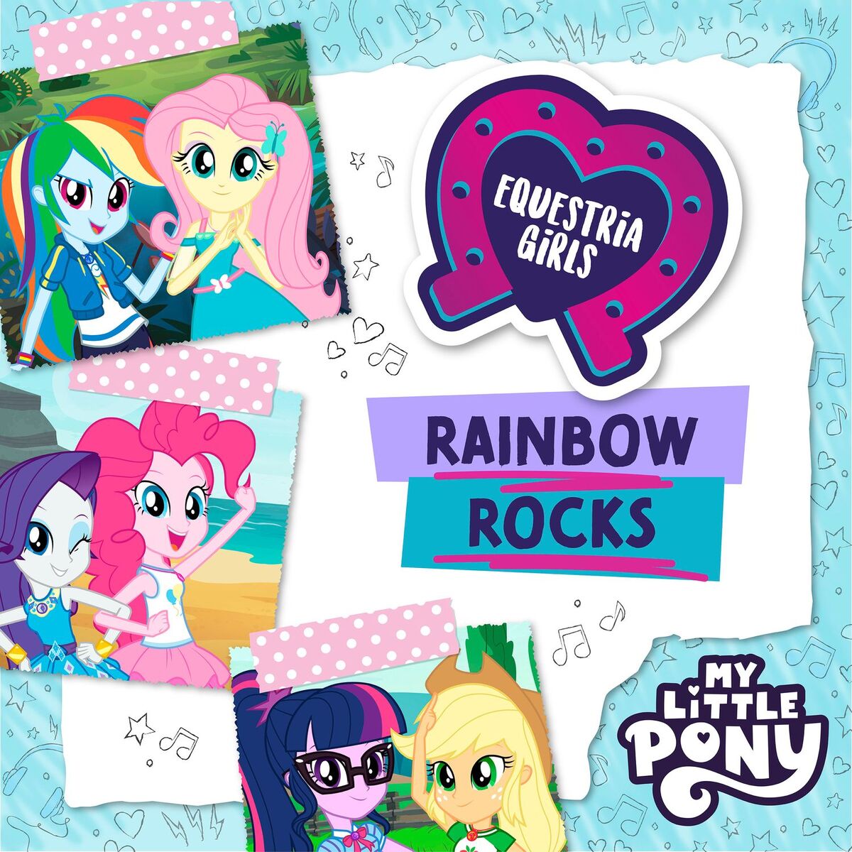 Album cover of Equestria Girls: Rainbow Rocks