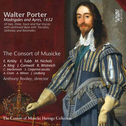 Cover of Walter Porter: Madrigales and Ayres, 1632