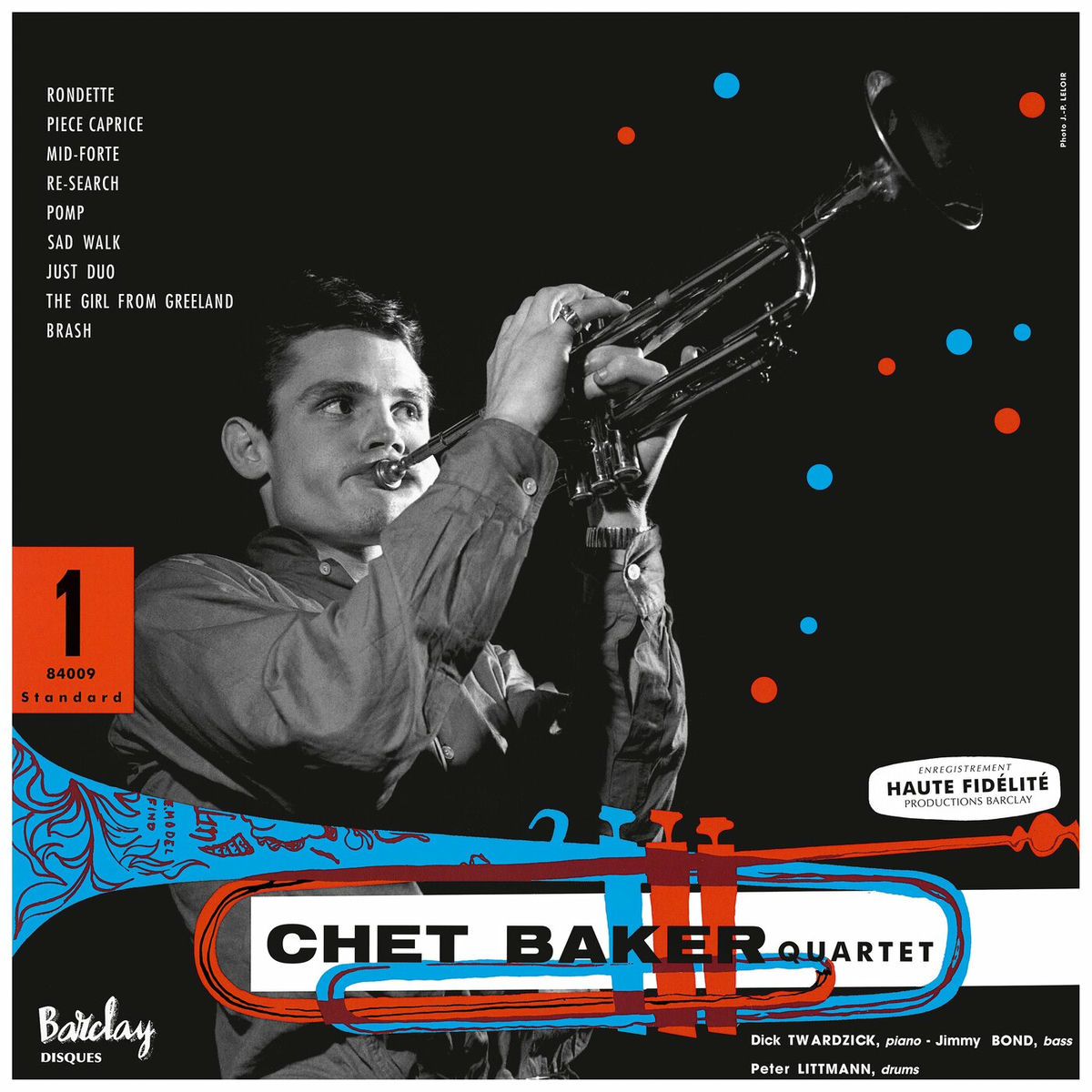 Album cover of Chet Baker Quartet (Chet Baker in Paris Vol. 1)