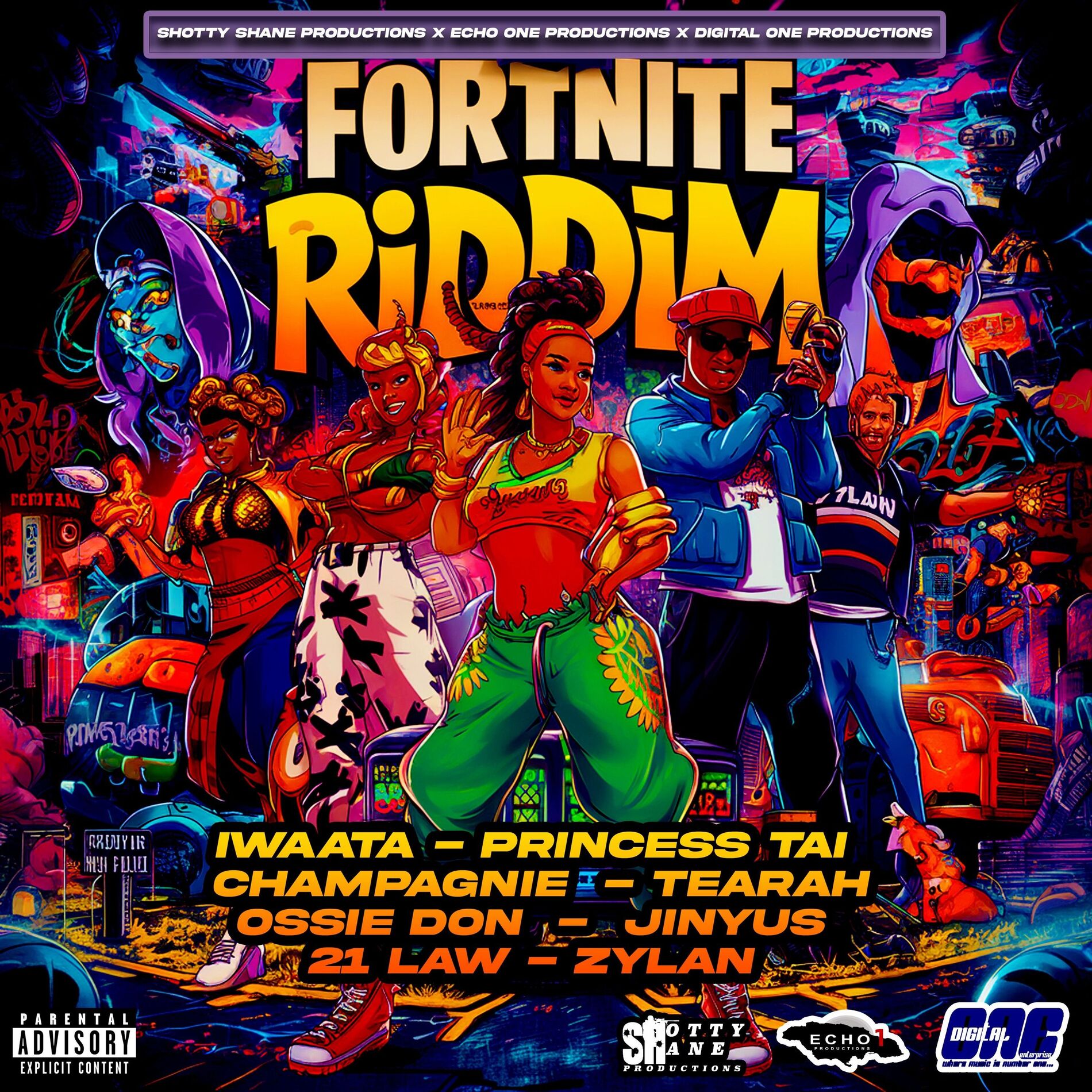 Album cover of Fortnite Riddim
