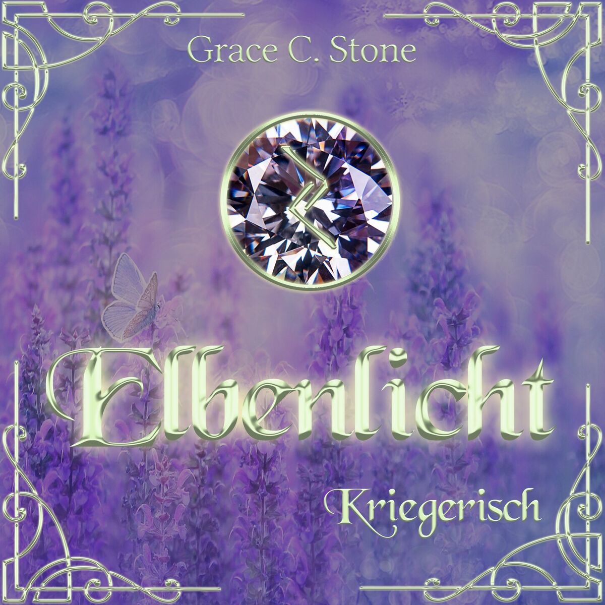 Album cover of Kriegerisch - Elbenlicht Saga, Band 6 (ungekürzt)