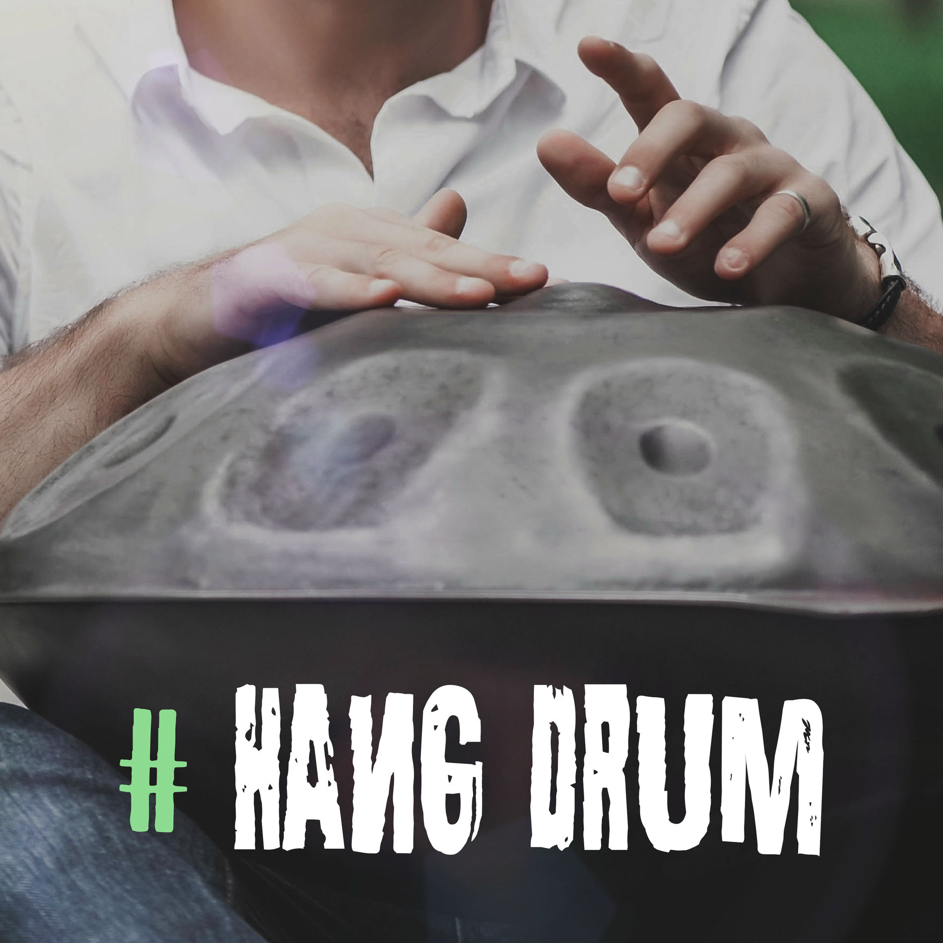 Album cover of # Hang Drum: Relaxing Music with Nature Sounds for Meditation & Relaxation