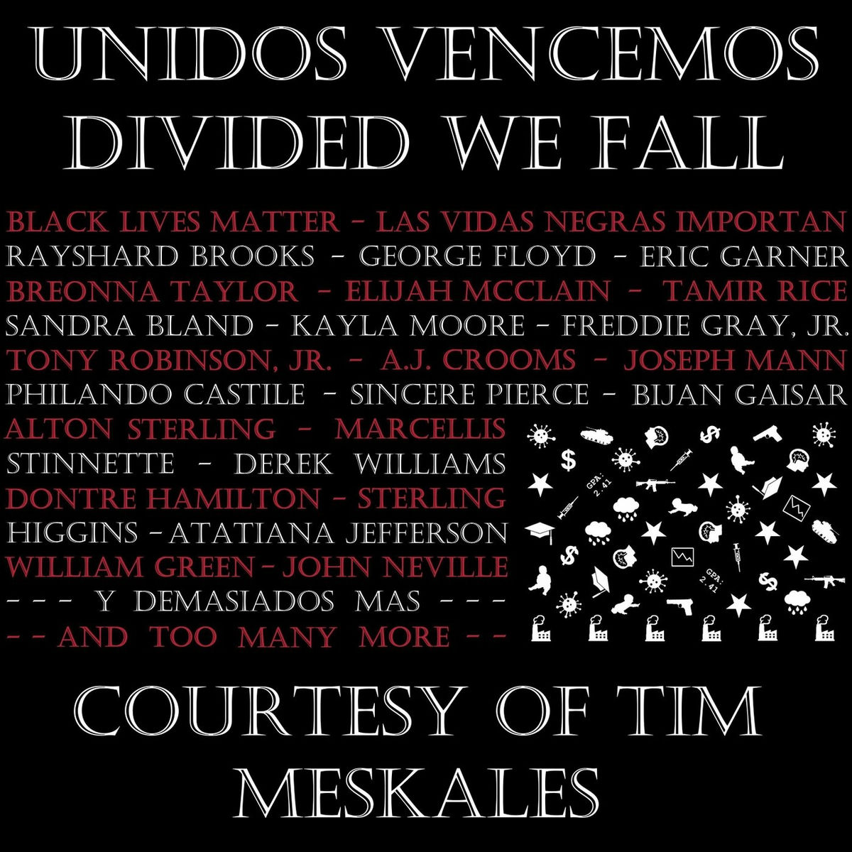 Album cover of Unidos Vencemos Divided We Fall