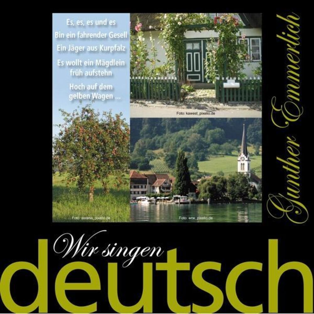 Picture of Wir singen deutsch - Hoch auf dem gelben Wagen