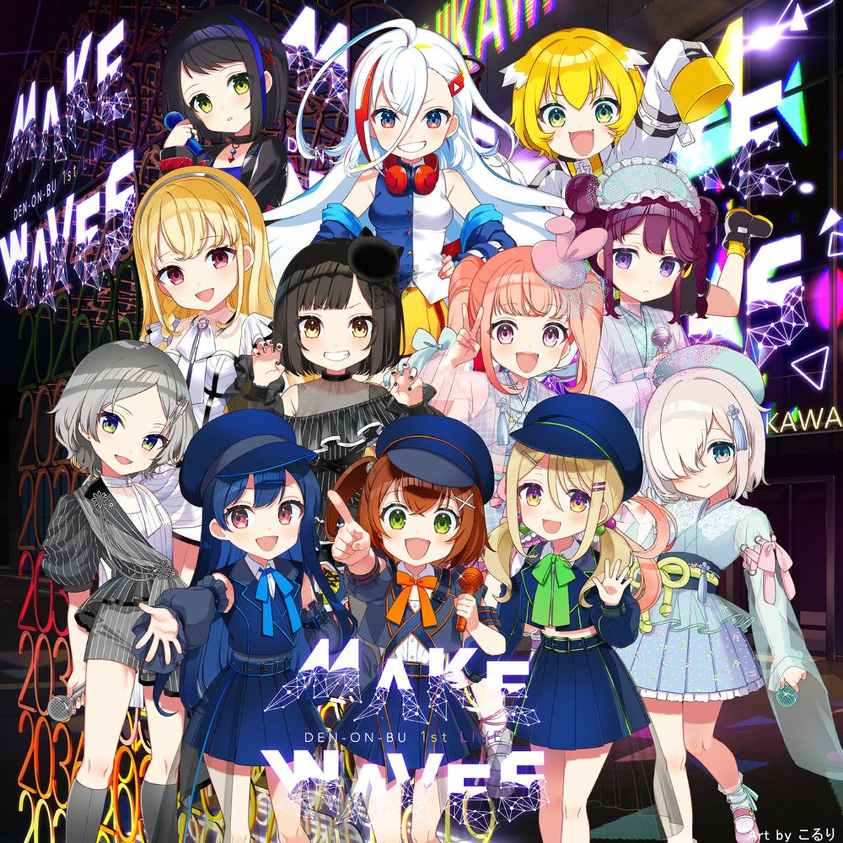 Album cover of DENONBU 1st LIVE -Make Waves- DANCE TRACK