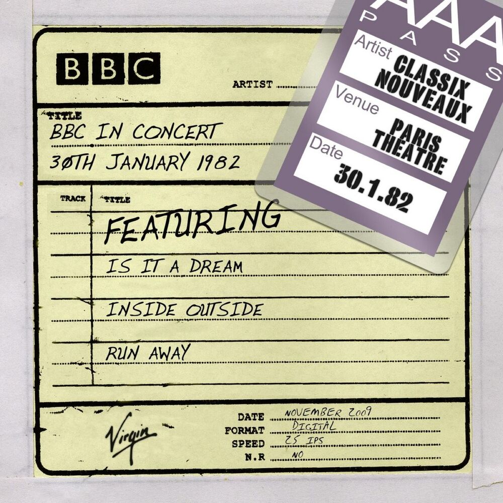 Picture of BBC In Concert (13th January 1982)
