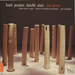 Cover of J. Alain, Duruflé, Fauré & Poulenc: French Choral Music