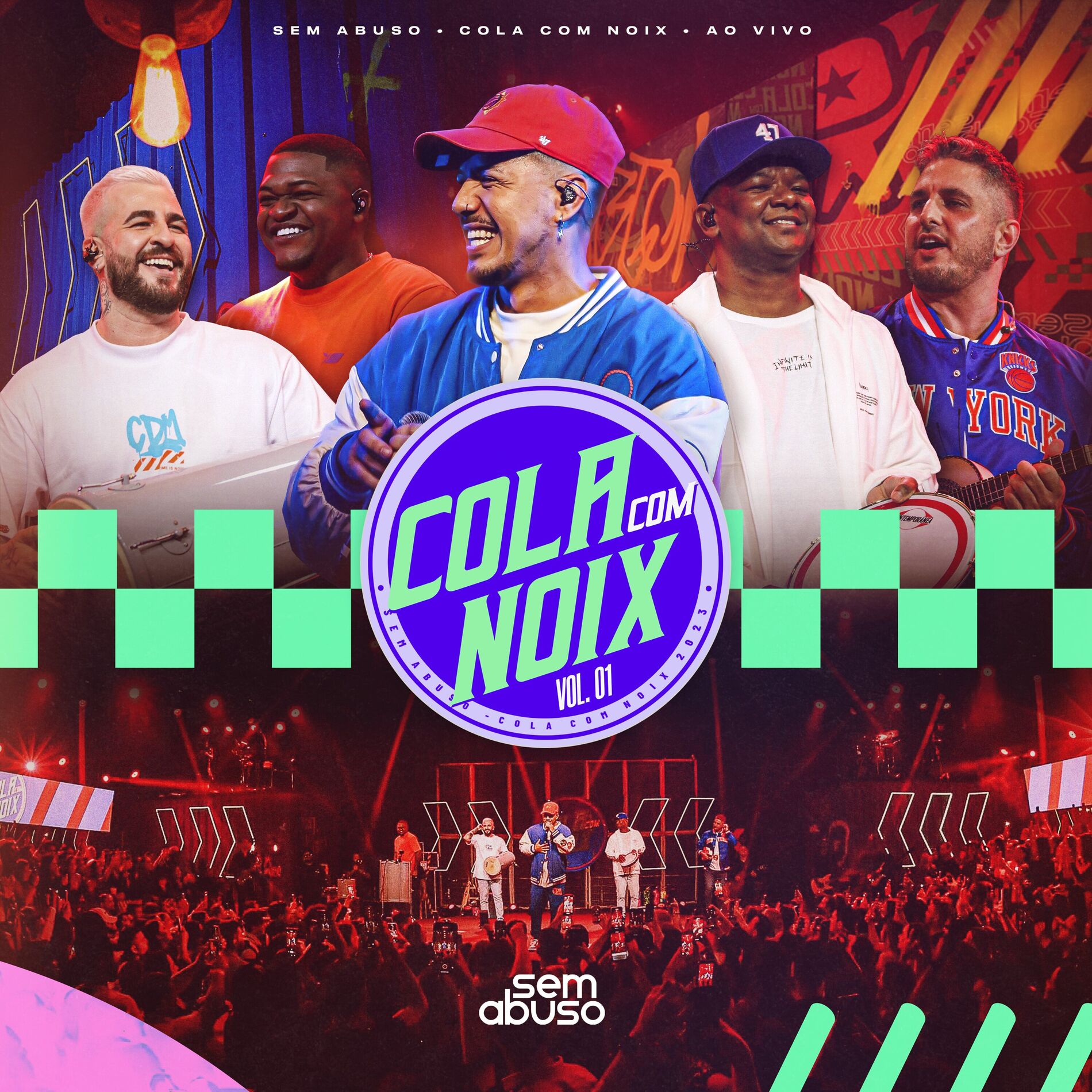 Album cover of Cola Com Noix, Vol. 1 (Ao Vivo)